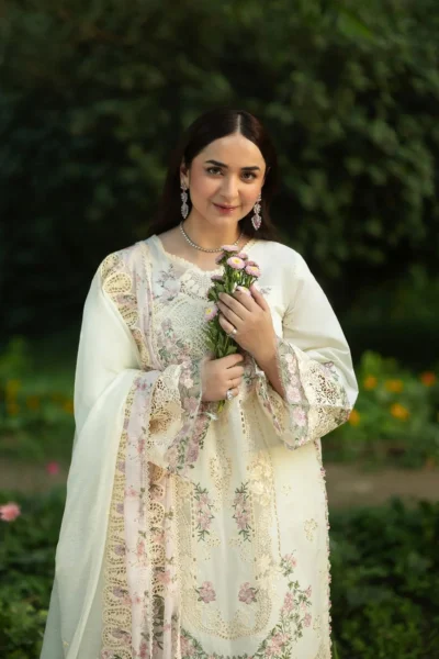 Elaf Luxury Lawn Vol 2 | 2026 || ELQ-7B SWEET TALK