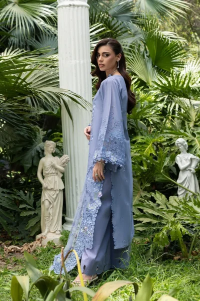Elaf Luxury Lawn Vol 2 | 2026 || ELQ-2B LAVENDER LUXE