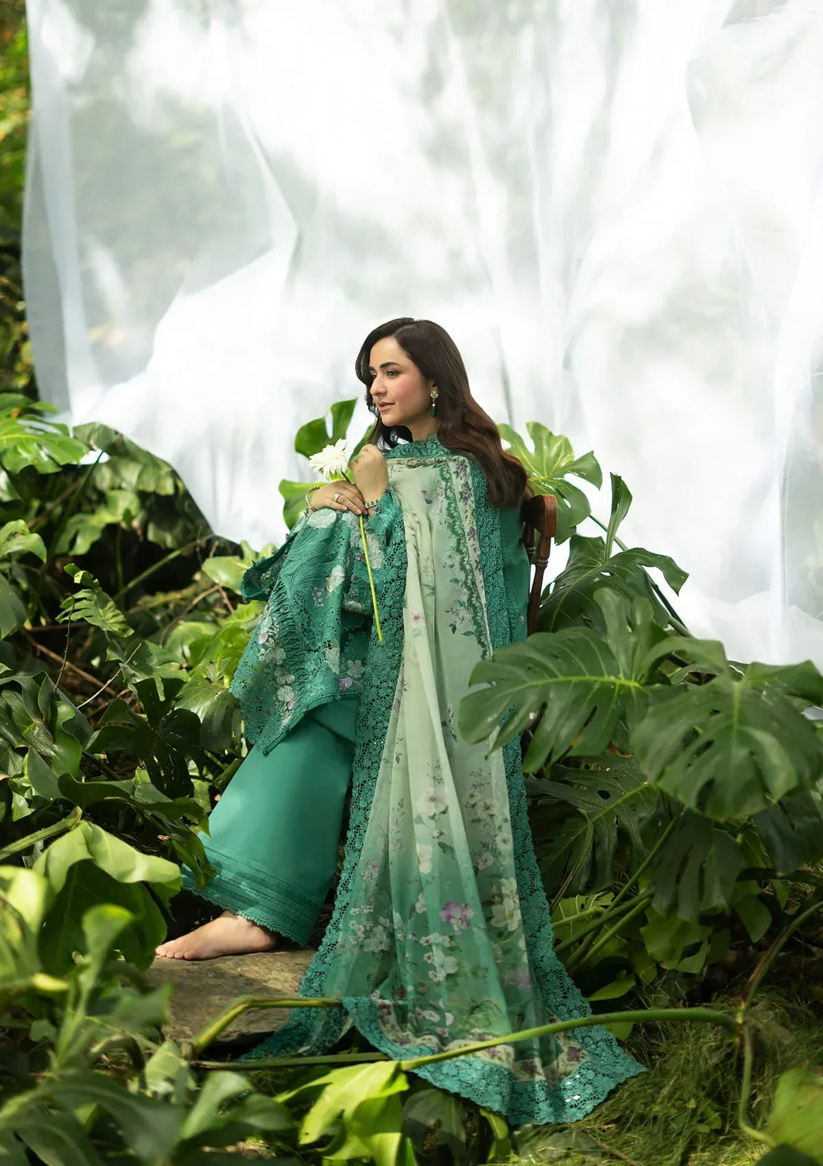 Elaf Luxury Lawn Vol 2 | 2026 || ELQ-2A LOVER’S EDEN