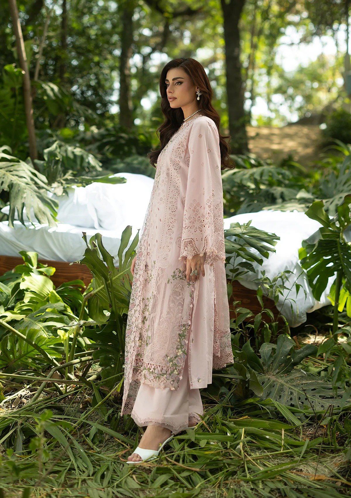 Elaf Luxury Lawn Vol 2 | 2026 || ELQ-1B LOVE ESCAPE - Image 4