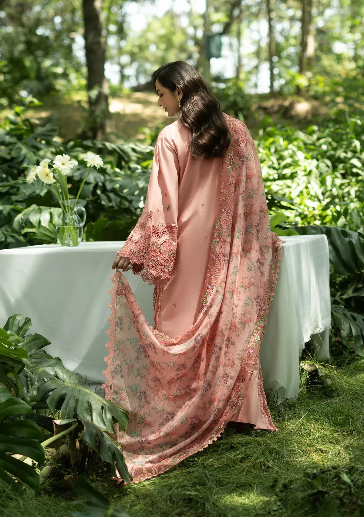 Elaf Luxury Lawn Vol 2 | 2026 || ELQ-5A ENDLESS LOVE - Image 4