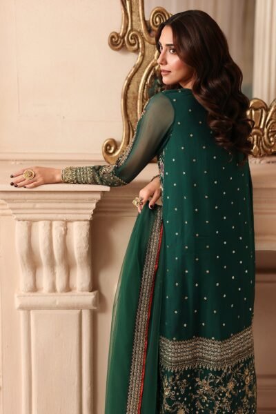 Charizma 3-PC Unstitched Embroidered Luxury Chiffon DJW6-07