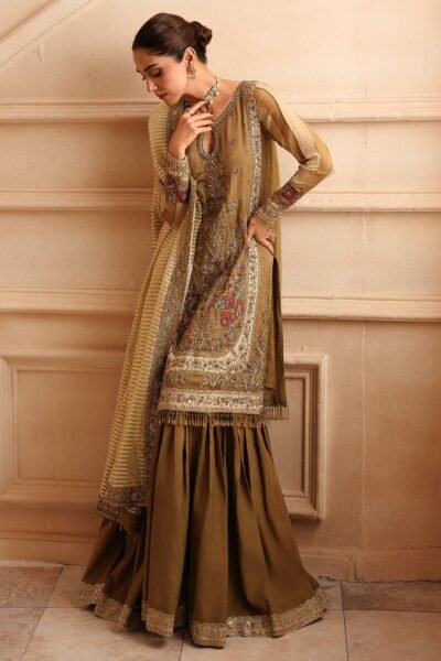 Charizma 3-PC Unstitched Embroidered Luxury Chiffon DJW6-06