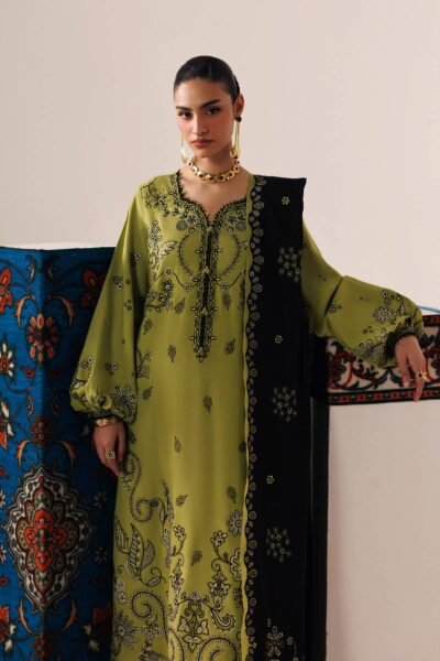 Qline Linen ’26 Qalamkar | QLW-01 AMARAH
