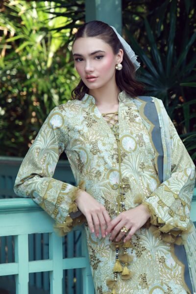 Jade Tropical Prints LUMEA EMB CAMBRIC – AUREN