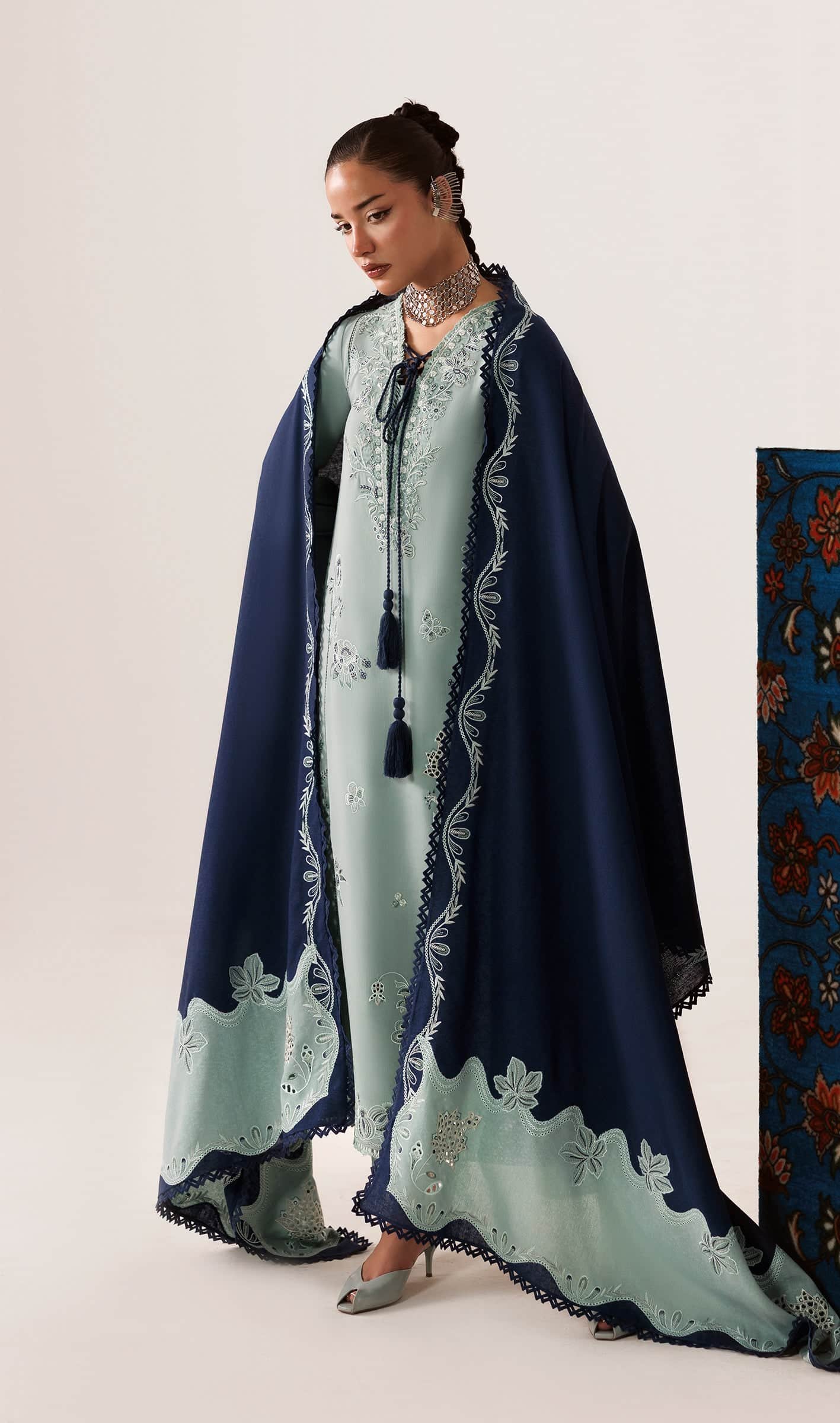 Qline Linen ’26 Qalamkar | QLW-11 TALIYA
