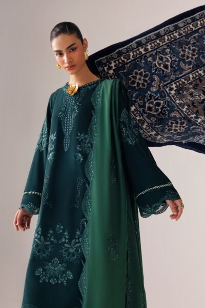 Qline Linen ’26 Qalamkar | QLW-09 ROMA