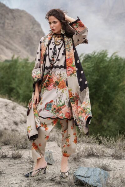 Charizma C-Prints Unstitched Linen Collection CPW6-07