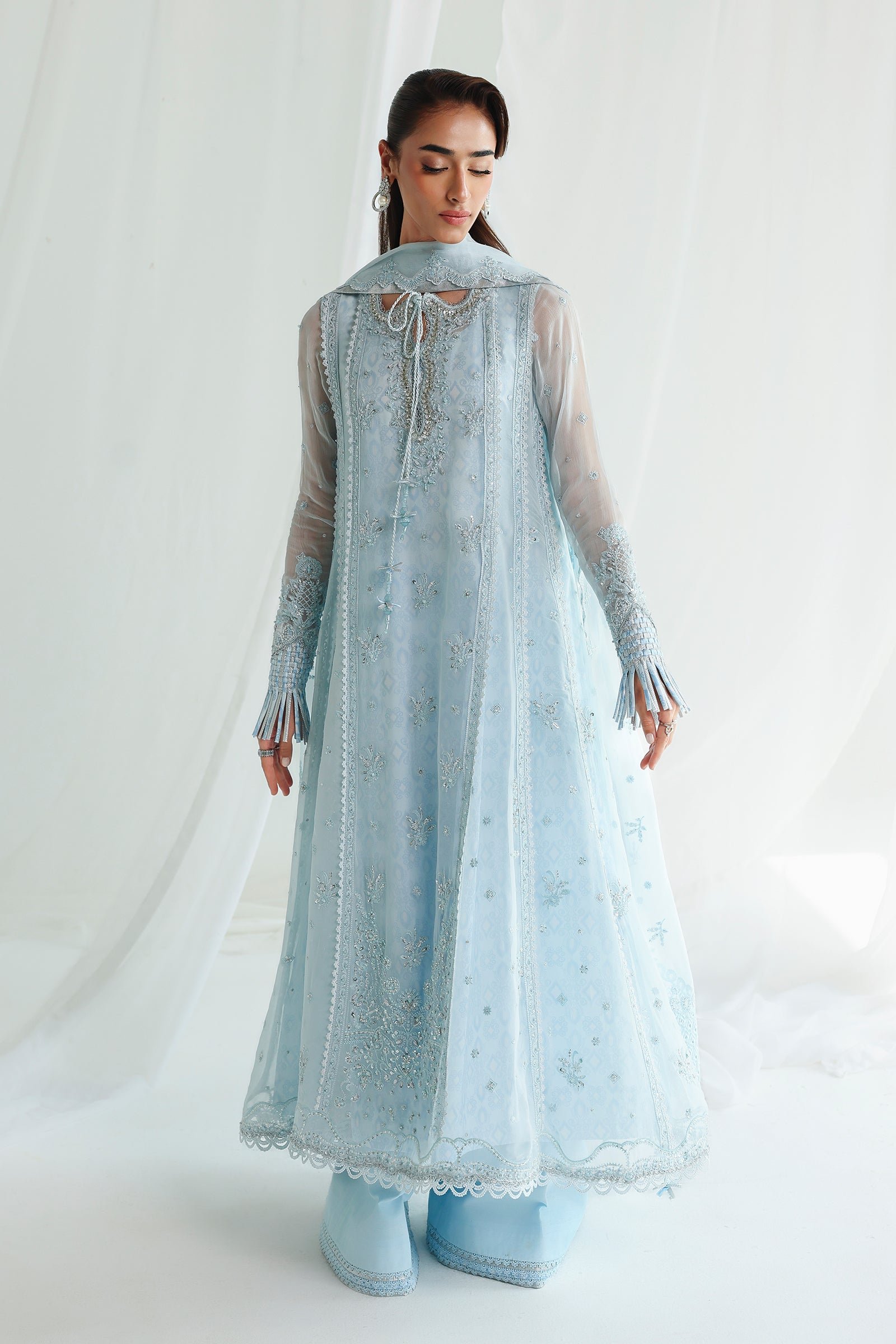 Qalamkar Chiffon Collection QCC-08 SONA - Image 2