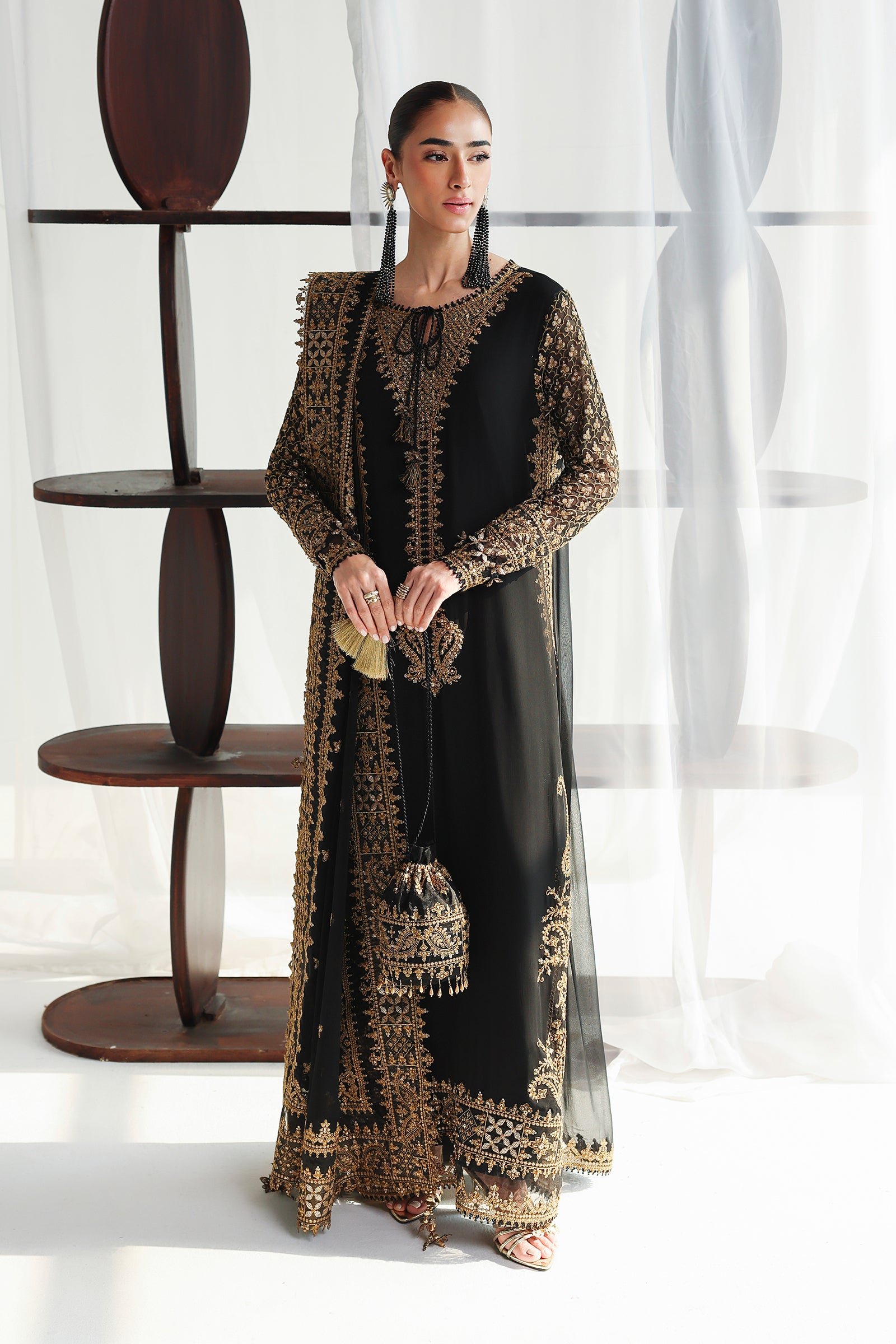 Qalamkar Chiffon Collection QCC-06 WALIYA