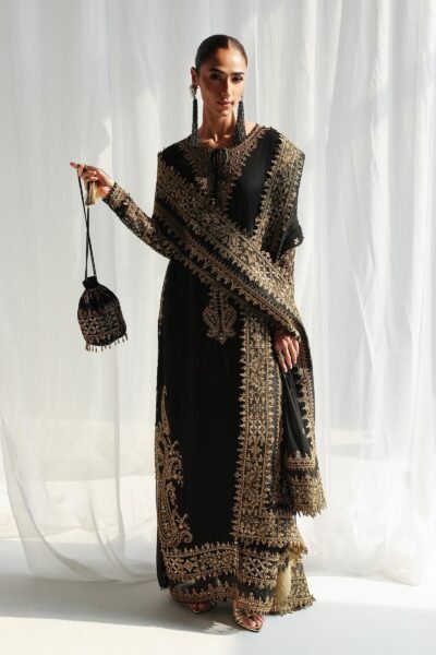 Qalamkar Chiffon Collection QCC-06 WALIYA