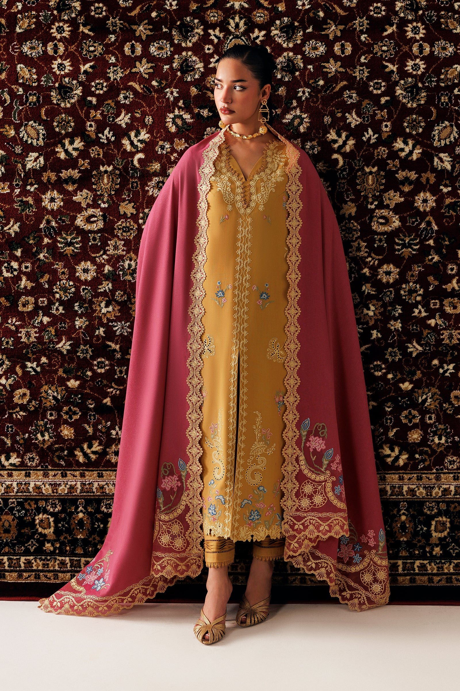 Qline Linen ’26 Qalamkar | QLW-06 NYRA - Image 2